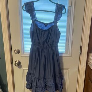 Torrid Blue Mini Dress